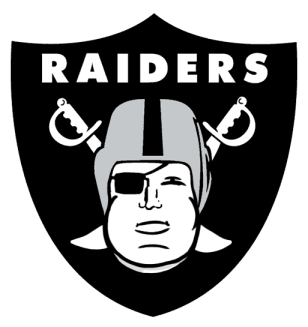 Oakland Raiders Fat Logo iron on transfers